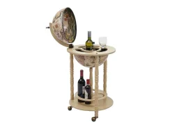 Vente-unique Keukenaccessoire En -Opbergruimte-Kogelstang Mcw-D83 Rolstang, Natuurlijk Bruin