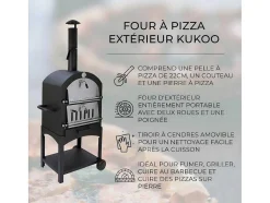 Monstershop Buitenkeuken-Kukoo Pizza Oven - Buiten + Pizzaschep