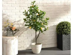 OZAIA Kunstplant-Kunstcitroenboom Met Pot - H120 - Berat