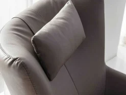 Angel Cerda Fauteuil Kunstleer-Kunstlederen Draaistoel Met Kussen 5044