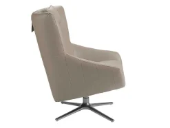 Angel Cerda Fauteuil Kunstleer-Kunstlederen Draaistoel Met Kussen 5044