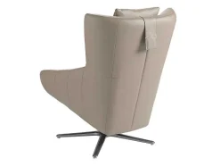 Angel Cerda Fauteuil Kunstleer-Kunstlederen Draaistoel Met Kussen 5044