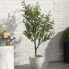 OZAIA Kunstplant-Kunstolijfboom Met Pot - H120 - Huesca