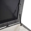 Vente-unique Tuinopslag-Kussenbox Van Polyrattan Mcw-D88 Iii, Premium Grijs, 51X100X50Cm 170L