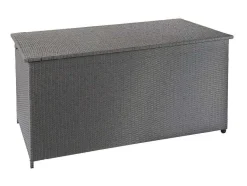 Vente-unique Tuinopslag-Kussenbox Van Polyrattan Mcw-D88 Iii, Premium Grijs, 80X160X94Cm 950L