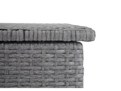Vente-unique Tuinopslag-Kussenbox Van Polyrattan Mcw-D88 Iii, Basic Grijs, 51X115X59Cm 250L