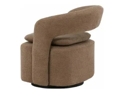 Vente-unique Aanbiedingen: Zitbank & Fauteuil-Laurel Fauteuil Bruin.