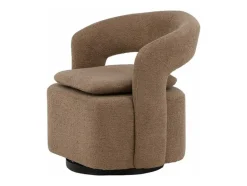 Vente-unique Aanbiedingen: Zitbank & Fauteuil-Laurel Fauteuil Bruin.