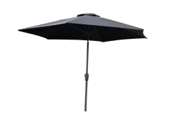 Vente-unique Parasol-Leeds Parasol Zwartgrijs.