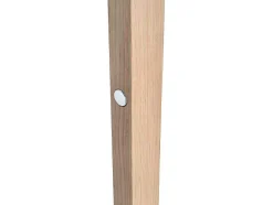 EPIKASA Staande Lamp-Linus Vloerlamp, Eiken Geolied, 20X30X150 Cm,
