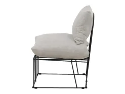 Vente-unique Relaxfauteuil-Livonia Fauteuil Beige.
