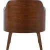 Loft24 Fauteuil Met Holle Rugleuning-Loungestoel Dolly Grijs