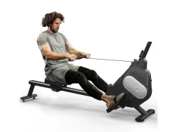 Vente-unique Fitness-Magnetische Roeimachine Voor Home Gym Office Workout 16 Niveau Instelbare Weerstand Met Lcd-Monitor