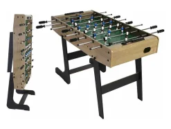 Vente-unique Spel Voor Binnen-Manchester Opvouwbare Voetbaltafel, Natuur