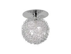 EPIKASA Tuinlamp-Marta Spot, Chroom, 8X8X11 Cm,