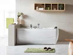 Shower & Design Massagebad-Massagebad Gavino - 1 Persoon - 75X150Xh65Cm - Linkse Hoek