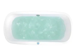 Shower & Design Massagebad-Massagebad Met Ledverlichting - Balneo Therapie Sirgao - 1 Persoon - 155L - 75X150Cm - Wit