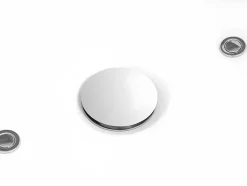 Shower & Design Vrijstaand Bad-Massagebad Met Ledverlichting - Balneo Therapie Sirgao - 1 Persoon - 155L - 75X150Cm - Zwart