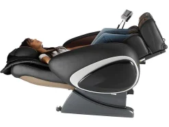 Vente-unique Fauteuil Kunstleer-Massagestoel Moon - Met Moon-Systeem - Beige