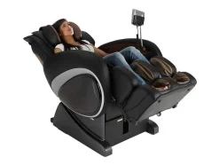 Vente-unique Fauteuil Kunstleer-Massagestoel Moon - Met Moon-Systeem - Beige