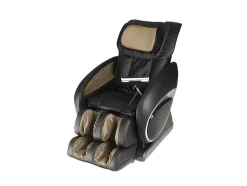Vente-unique Fauteuil Kunstleer-Massagestoel Moon - Met Moon-Systeem - Beige