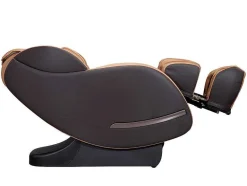Vente-unique Massagefauteuil-Massagestoel Neree - Zero Gravity Systeem - Karamel