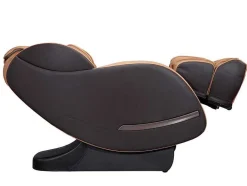 Vente-unique Massagefauteuil-Massagestoel Neree - Zero Gravity Systeem - Karamel