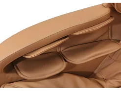 Vente-unique Massagefauteuil-Massagestoel Neree - Zero Gravity Systeem - Karamel