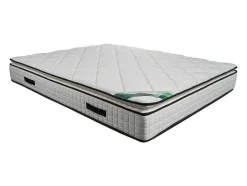 NATUREA Schuimmatras-Matras 180 X 200 Cm Schuim En Tijk Van Bamboe, Dikte 23 Cm - Adana Van