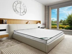 NATUREA Schuimmatras-Matras 160 X 200 Cm Schuim Tijk Van Bamboe, Dikte 15 Cm - Kanani Van