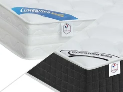 DREAMEA Eenpersoons Matras-Matras Met Pocketveren En Vormgeheugen Parox Van - 70X190 Cm