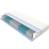 MISTER SANDMAN Veren Matras-Matras Met Pocketvering 100X200 Cm, Stevigheid H3 Van