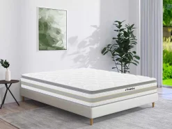 Ysmée Aanbiedingen: Slaapkamer & Kantoor-Matras 140X 190Cm Met Pocketveren En Geintegreerd Topmatras Dikte 29Cm - Canterbury Van Ysmee