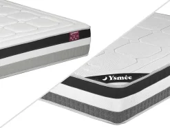 Ysmée Matras Met Vormgeheugen-Matras 160X 200Cm Met 5-Zones Pocketveren En Vormgeheugen Dikte 28Cm - Loubio