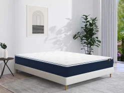 Ysmée Eenpersoons Matras-Matras 120X190Cm Met Pocketveren En Bijpassende Topmatras Dikte 24Cm - Altier Van Dreamea
