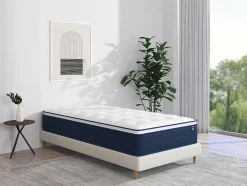 Ysmée Eenpersoons Matras-Matras 90X190Cm Met Pocketveren En Bijpassende Topmatras Dikte 24Cm - Altier Van Dreamea