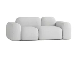 Atio Tweezitsbank-Max Modulaire Bank 2 Zits Lichtgrijs