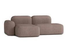 Atio Vierzitsbank-Max Modulaire Bank 3 Zits Bruin