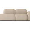 Atio Hoekbank-Max Modulaire Bank 3 Zits Beige