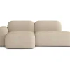 Atio Vierzitsbank-Max Modulaire Bank 3 Zits Beige