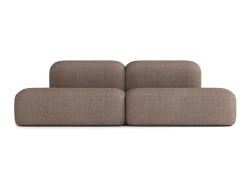 Atio 2En 3-Zitsbank-Max Modulaire Bank 4 Zits Bruin