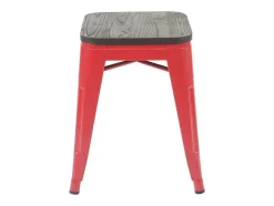 Vente-unique Kruk-Mcw-A73 Kruk Incl. Houten Zitting, Rood