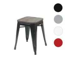 Vente-unique Kruk-Mcw-A73 Kruk Incl. Houten Zitting, Zwart