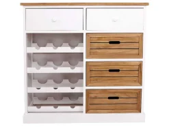 Vente-unique Keukenaccessoire En -Opbergruimte-Mcw-B96 Wijnrek Met Laden
