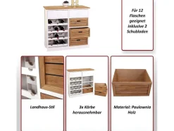 Vente-unique Keukenaccessoire En -Opbergruimte-Mcw-B96 Wijnrek Met Laden