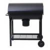 Vente-unique Buitenkeuken-Mcw-F70 Barbecuetrolley Met Deksel En Plank