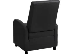 Vente-unique Fauteuil Kunstleer-Mcw-H18 Fauteuil, Zwart