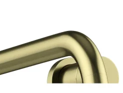 Shower & Design Kraan-Mechanische Mengkraan Voor Inbouw Met Afgerond Uiteinde - Goudkleurig Met Satijnglans - Lozoya