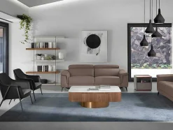 Angel Cerda Fauteuil Kunstleer-Met Stof En Ecoleder Beklede Fauteuil 5080