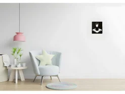 EPIKASA Decoratieve Wandplaat-Metalen Decoratie Batman 2, Zwart, 42X1,5X48 Cm,
